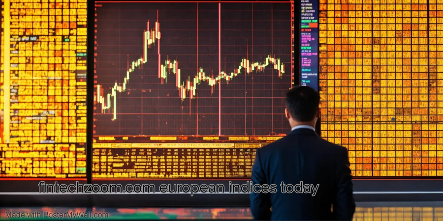 fintechzoom.com european indices today